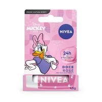 NIVEA Hidratante Labial Soft Ros 4,8g - Ed. Limitada Margarida - Disney  Mickey e Amigos.