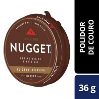 Graxa Para Sapato Nugget Pasta Marrom 36G