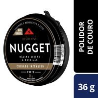 Graxa Para Sapato Nugget Pasta Preta 36G