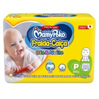 Fralda Cala Mamypoko P Regular Dia/Noite 22und