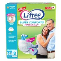 Fralda Cala Geriatrica Lifree S.Conforto G/XG Regular 8und
