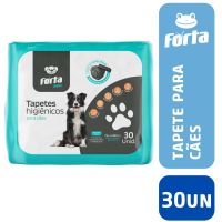 Tapete Forta Dog Carvo Ativo c/30 unid 75x60cm