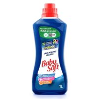 Lava Roupas Baby Soft Lquido Azul 1L