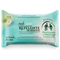 Toalha Umedecida Feelclean Repelente 16 unidades