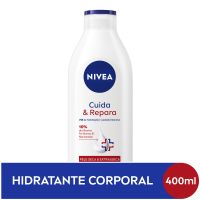 NIVEA Hidratante Corporal NIVEA Cuida & Repara 400ml - 72h de hidratao, cuidado intensivo que fortalece a barreira da pele.