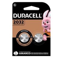 Pilha Moeda CR 2032 Duracell com 2 unidades