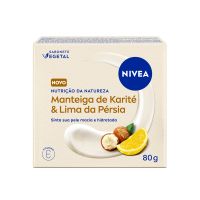 NIVEA Sabonete Vegetal Nutrio Da Natureza Manteiga De Karit & Lima Da Prsia 80g