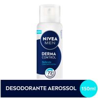 NIVEA MEN Desodorante Aerossol Derma Control Defende 150ml