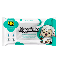 Toalha Umedecida Higguinho 48 und