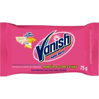 Tira Manchas Vanish Barra Multi Power Roupas Coloridas 75G