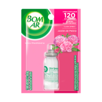 Aromatizador Bom Ar Click Spray Refil Jardim De Penia 12Ml