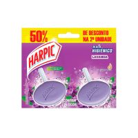 Bloco Higinico Harpic Lavanda 26G Com 50% Off Na 2 Unidade