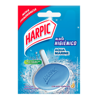Bloco Sanitrio Perfumado Harpic Marine 26g