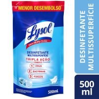 Desinfetante Lquido Lysol Pureza Do Algodo 500Ml