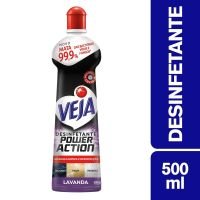 Desinfetante Veja Power Action Multissuperfcies Lavanda 500Ml