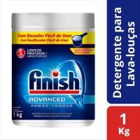 Detergente para Lava Louas em P Finish Power Powder Advanced 1kg