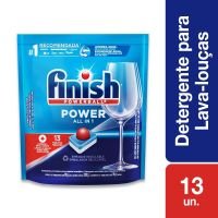 Detergente para lava louas Finish Powerball All in One Max Tabletes 13 Unidades