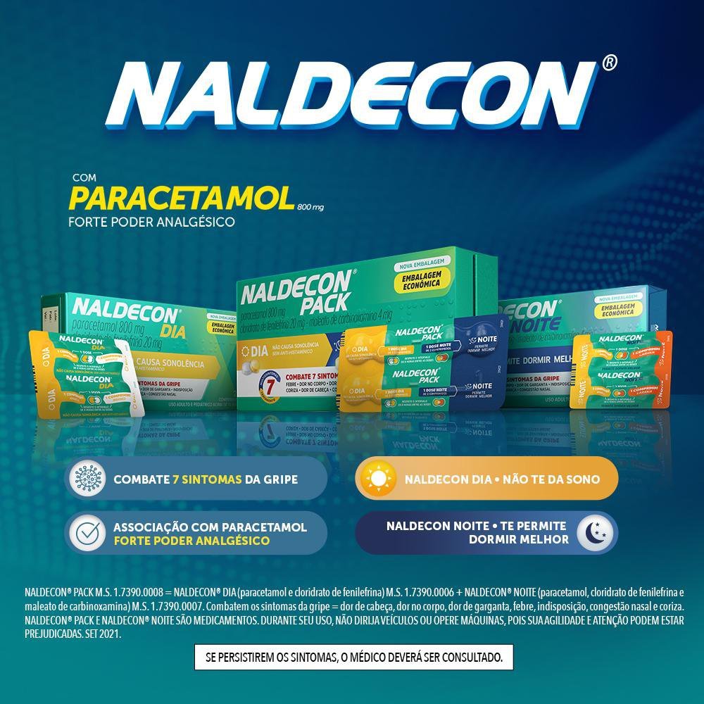 Naldecon Pack Dia E Noite - Blíster 6 Comprimidos - reppos