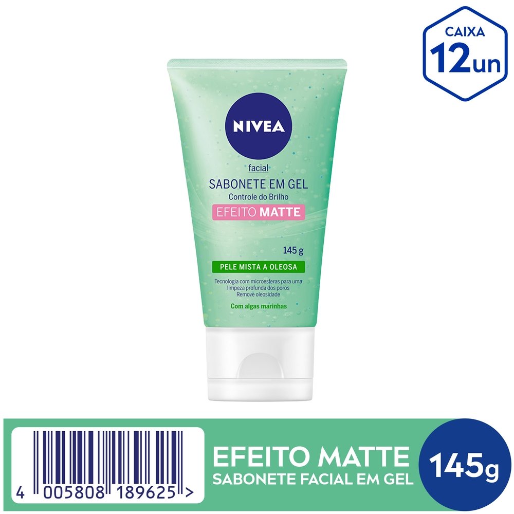 NIVEA Sabonete em Gel Facial Controle do Brilho 150ml - reppos